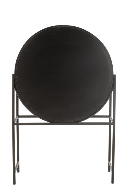 Cabinet Bar Shanil Recycled Wood/Mdf Black