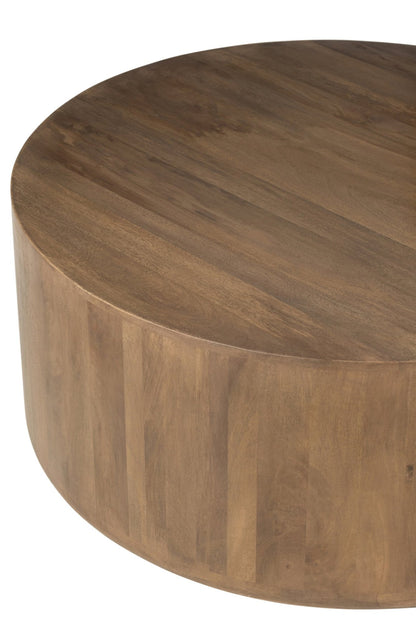 2er-Set Tische Toge Mangoholz Braun