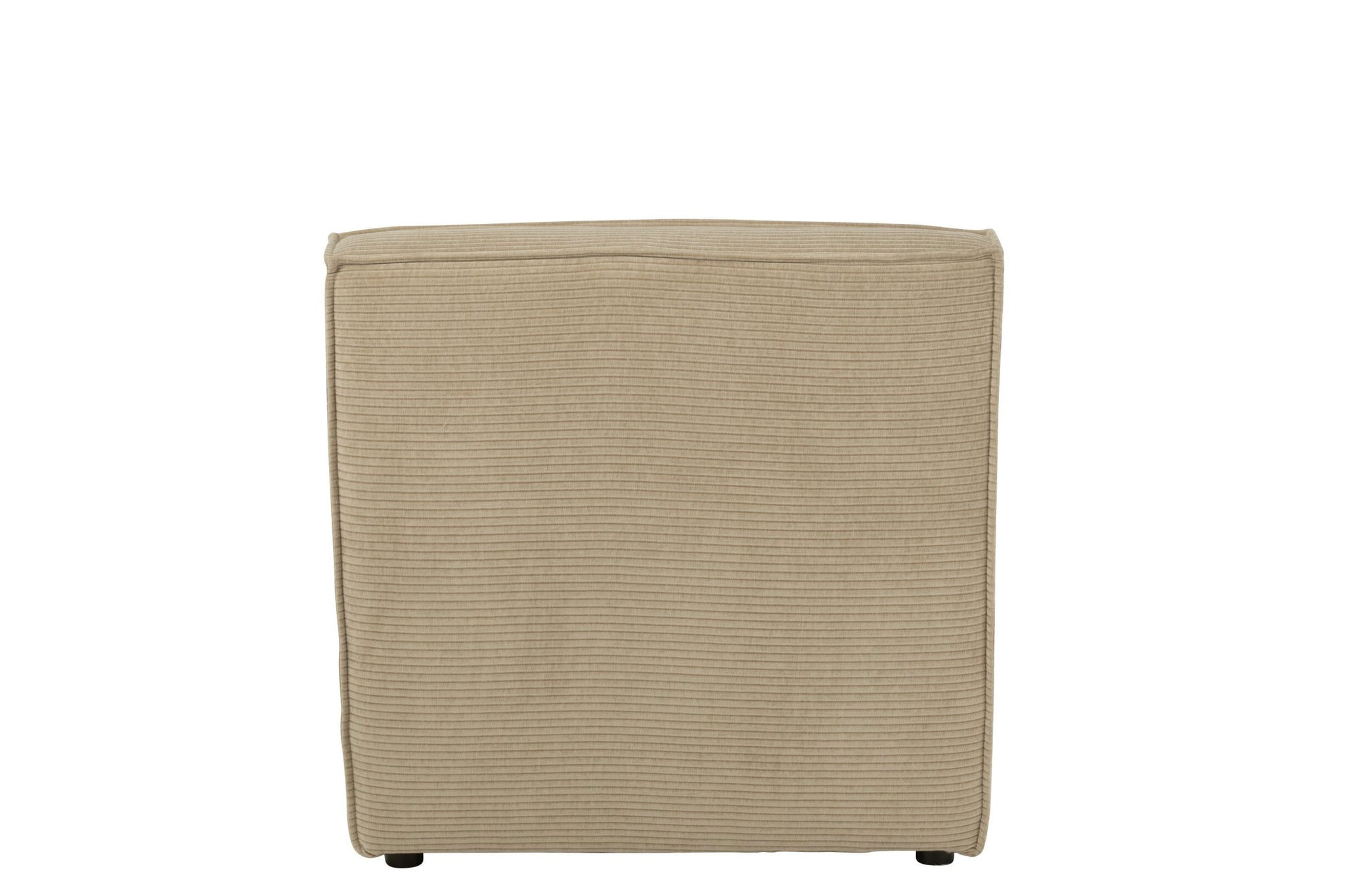 Sofa Grid Pappelholz/Schaumstoff Dunkelbeige