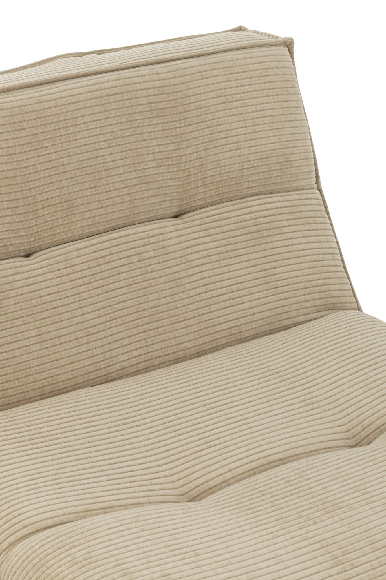 Sofa Grid Pappelholz/Schaumstoff Dunkelbeige