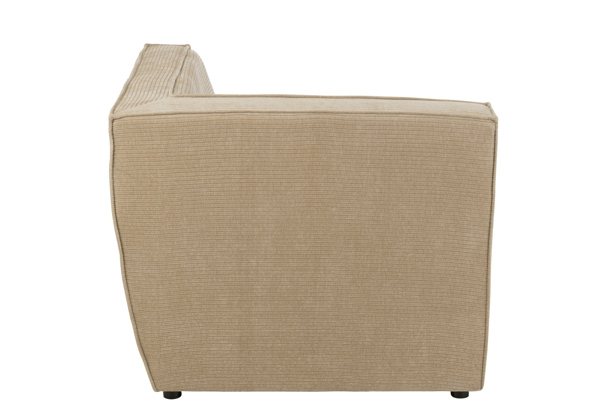Sofa-Eckelement Gitter Pappelholz/Schaumstoff Dunkelbeige