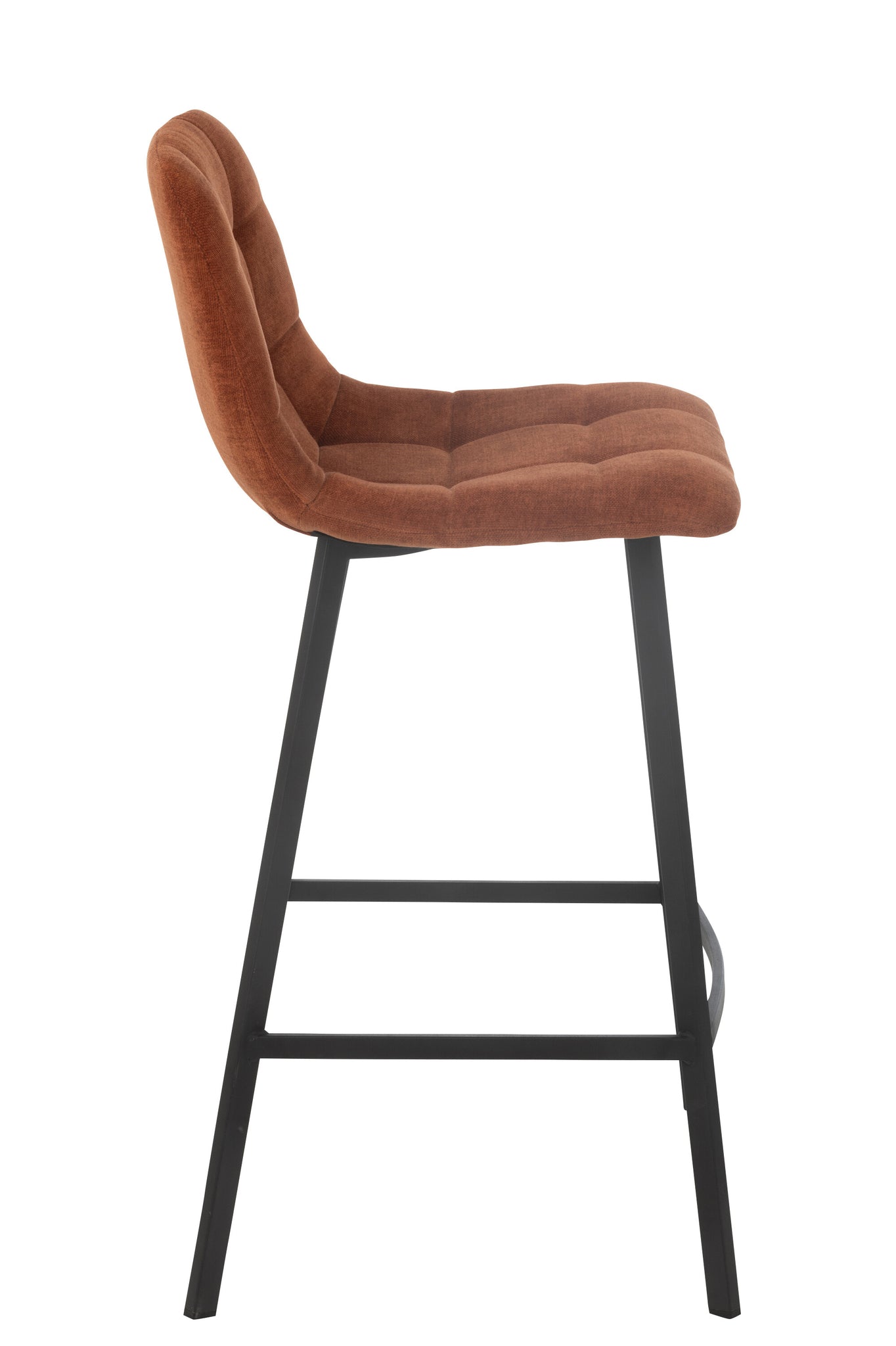 Bar Chair Kent Metal/Polyester Rust