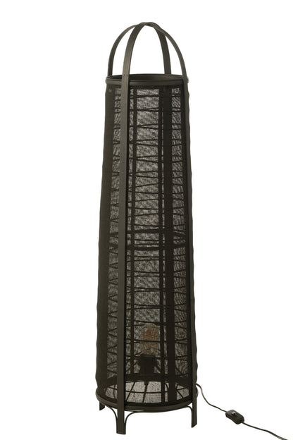 Lamp Don Cotton/Bamboo Black