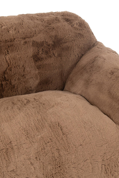 Sofa Cutie Polyester Taupe Groß