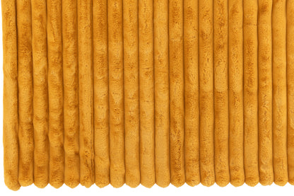 Plaid Large Corduroy Polyester Ochre