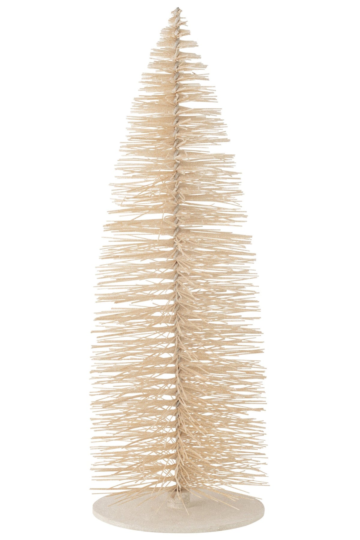 Decoratieve kerstboom glitter – wilgenhout, wit, 140 cm