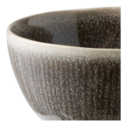 Viola kommen van keramiek in grijs Ø 14,5 cm set van 4