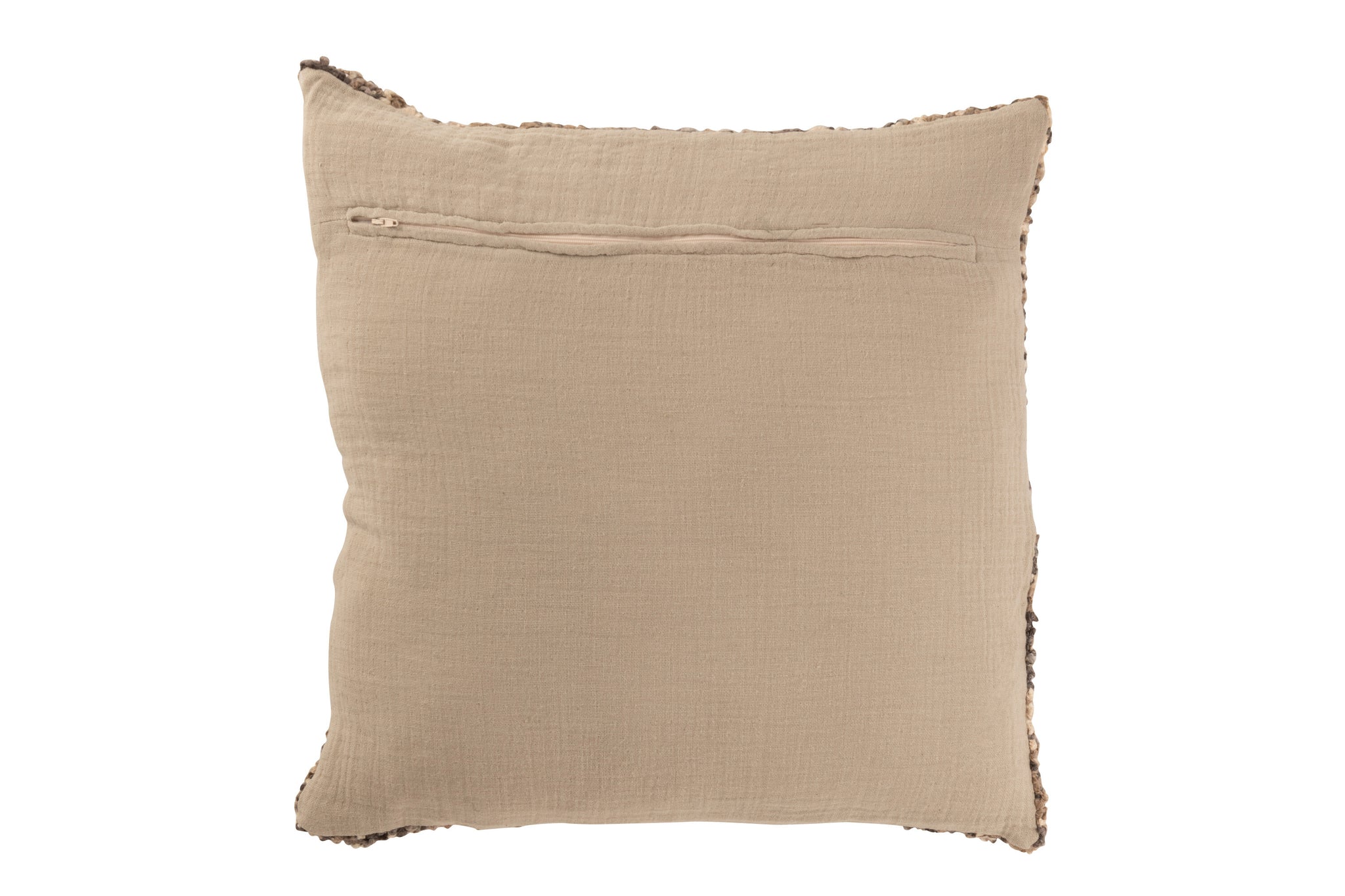 Cushion Tweed Acryl/Baumwolle Braun/Beige