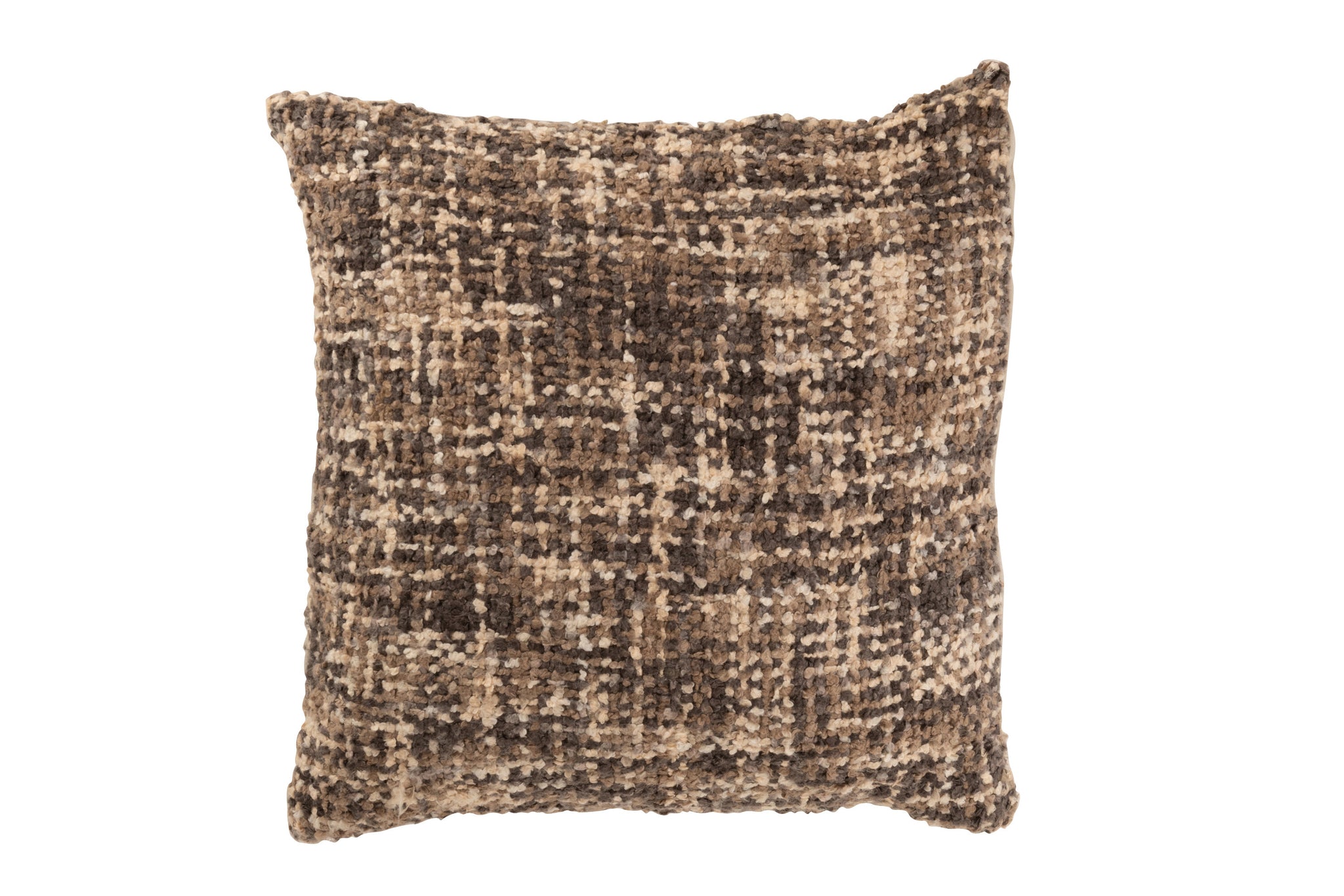 Cushion Tweed Acryl/Baumwolle Braun/Beige