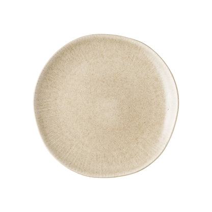 Viola Lunchteller - Essteller, Keramik, beige ø21 cm, 4er-Set