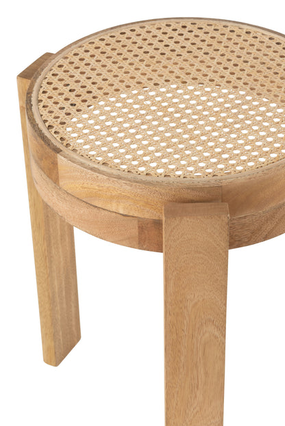 Stool Pune Mango Wood Natural