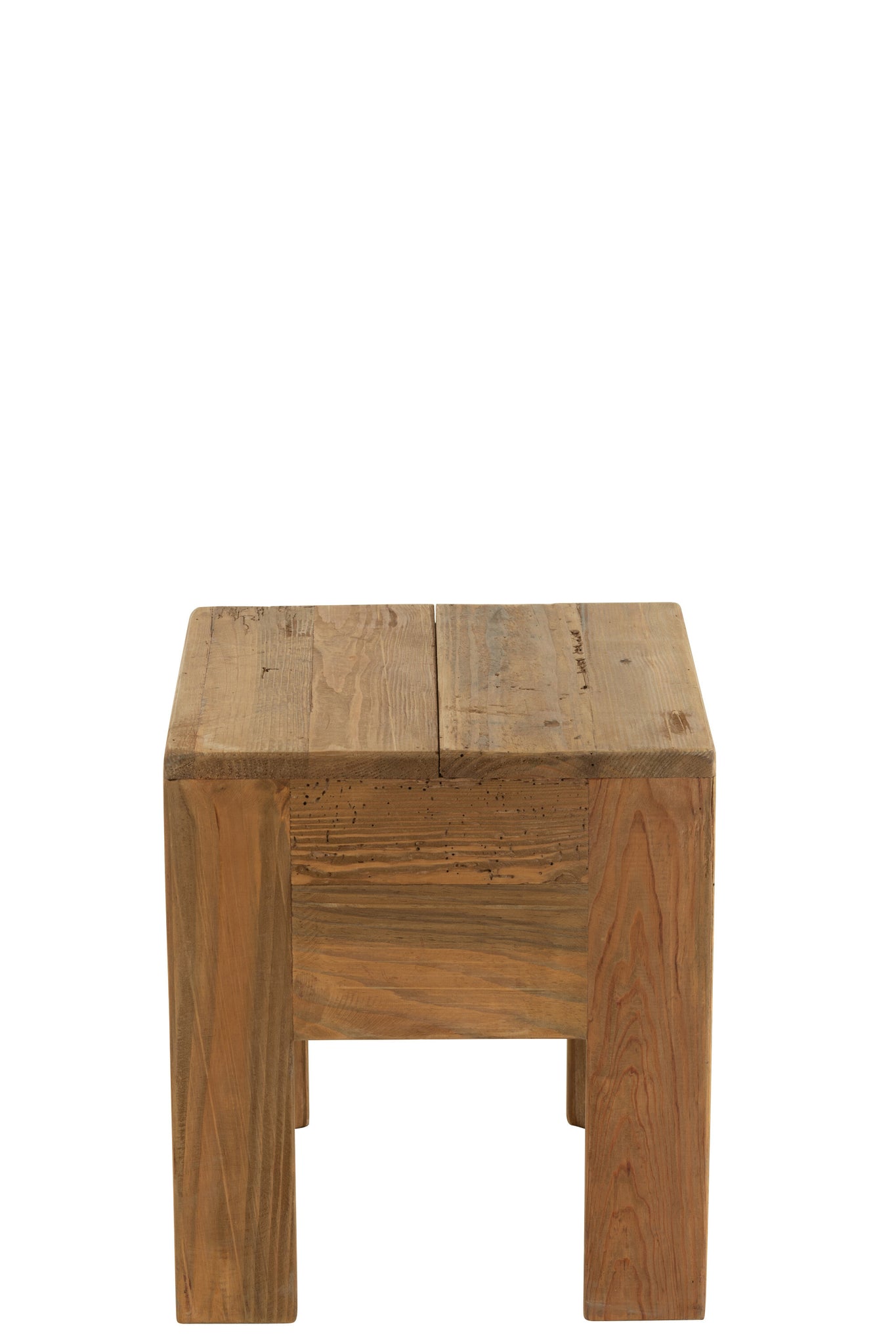 Stool Will Pine Wood Brown