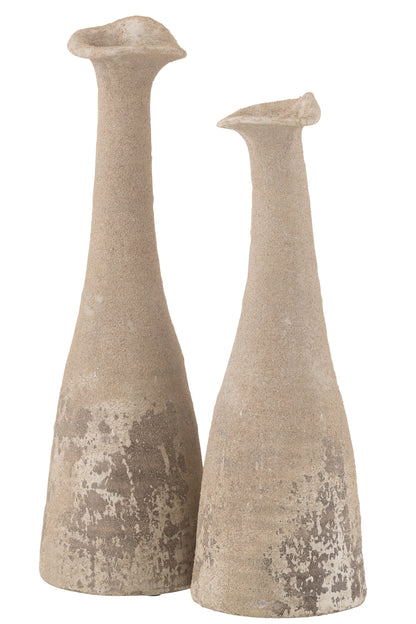 Vase Antique Ceramic Natural Large