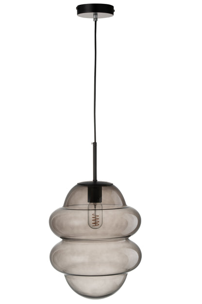 Hanging Lamp Honey Spoon Glass Grey