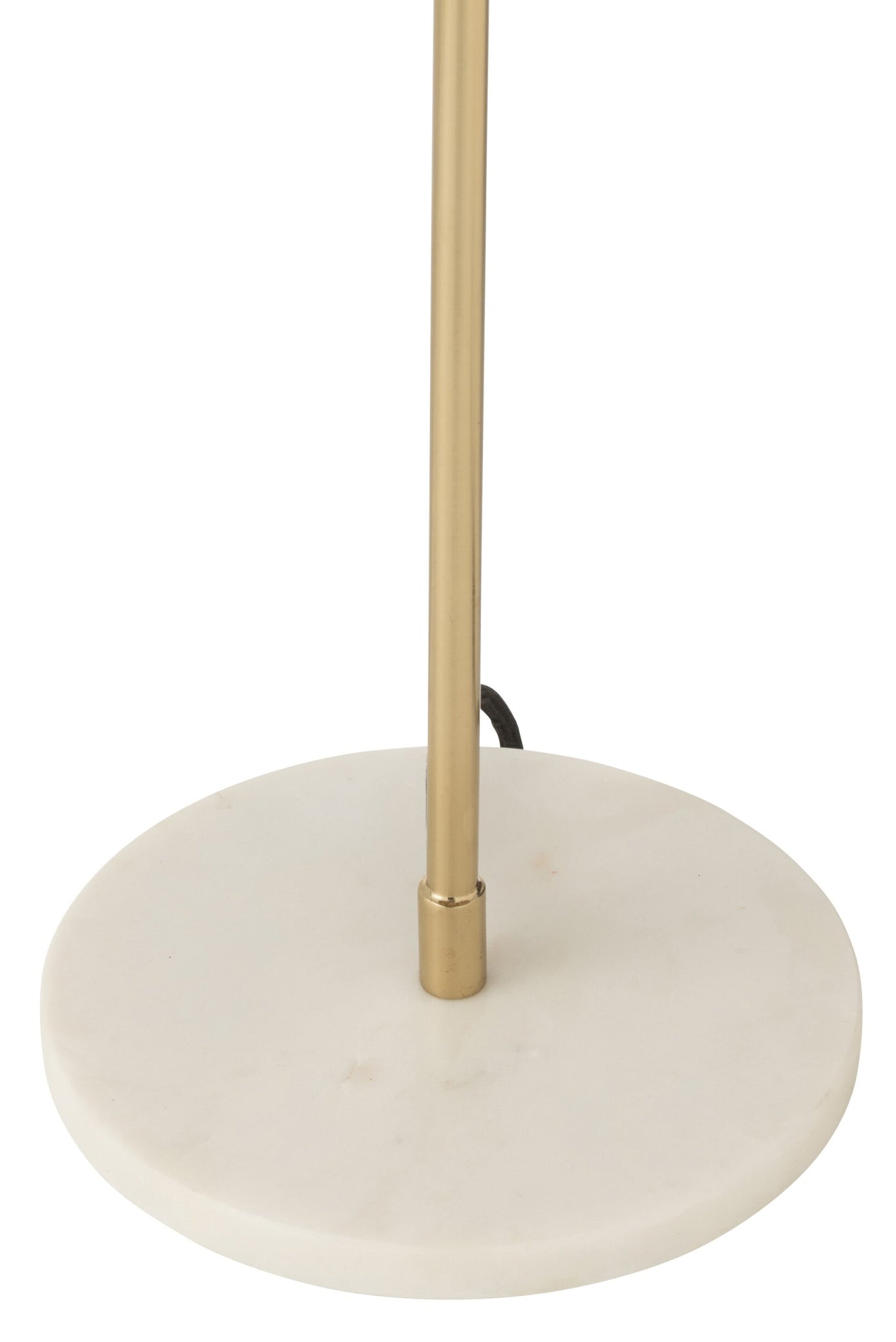 Tafellamp – metaal/marmer, goud, ø30×56 cm