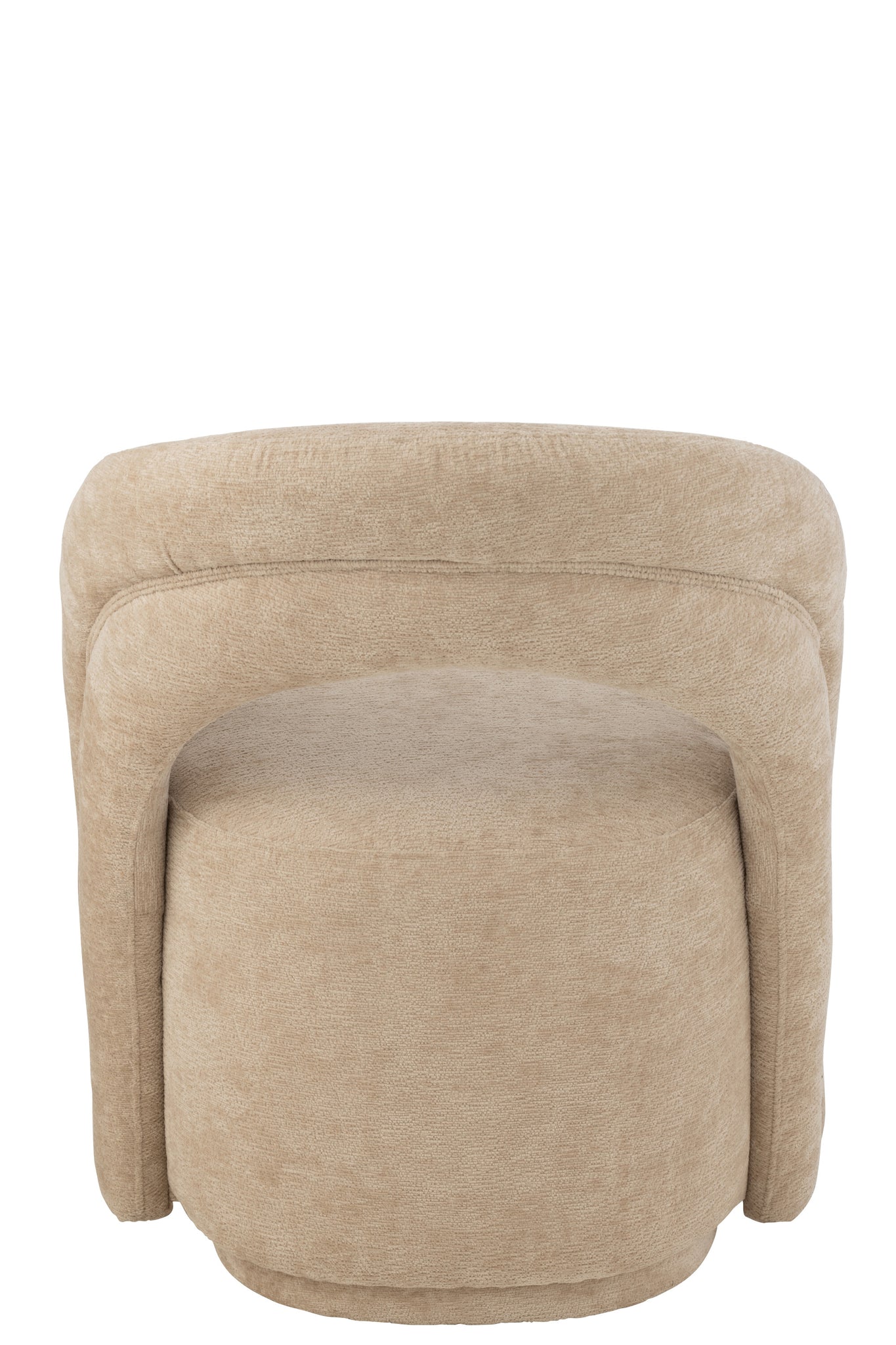 Accent Chair Textile Beige