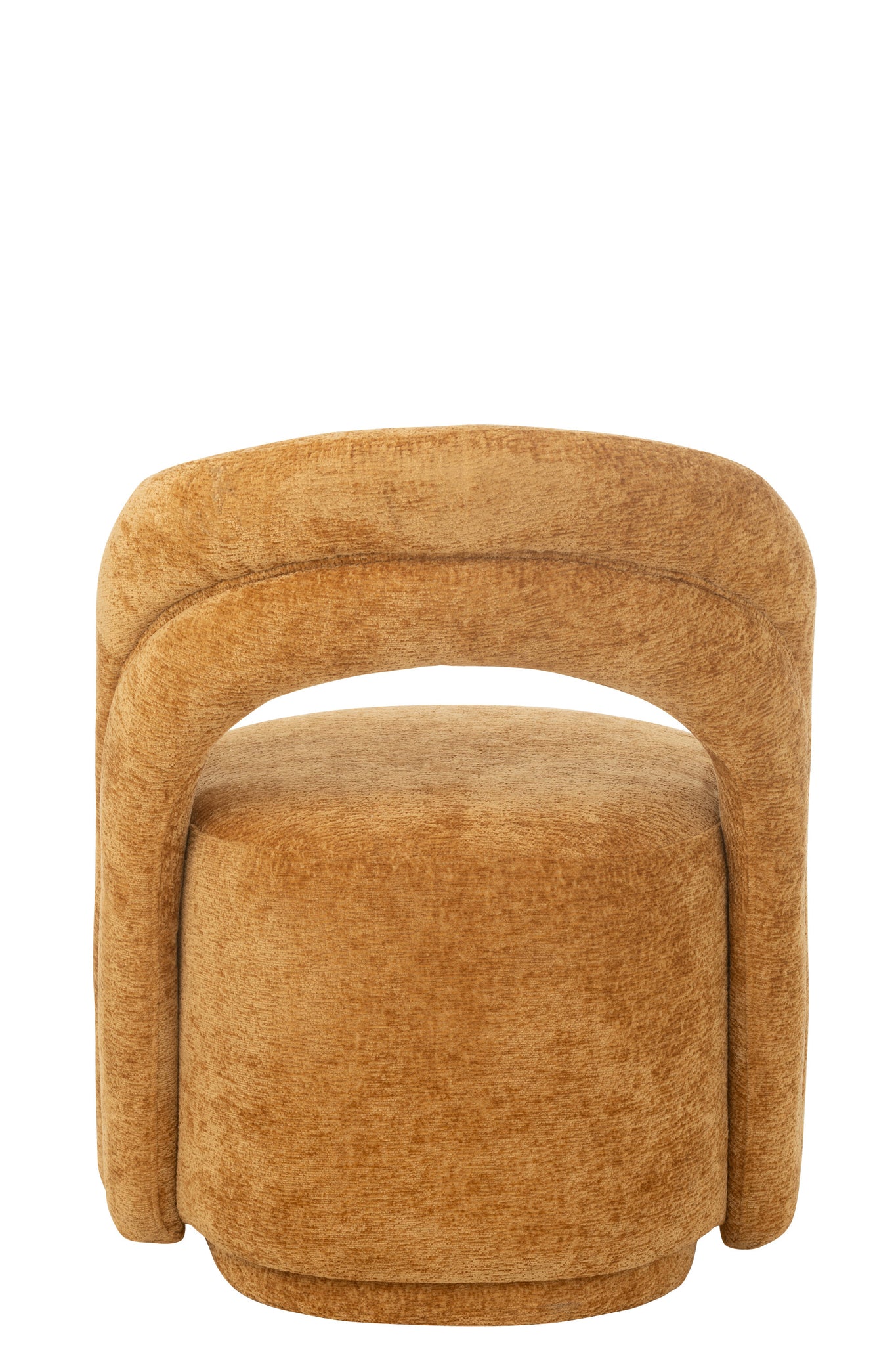 Accent Chair Textile Ochre