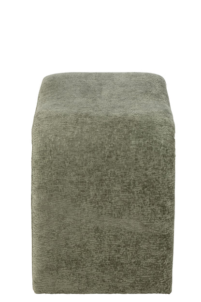 Stool N Shape Textile Mint Green