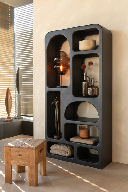 Plaid Tassels Cotton Dark Beige