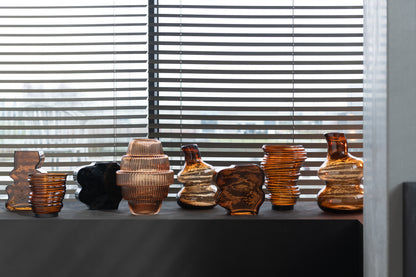 Vase Max Glass Brown Large