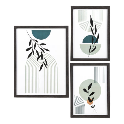 Aspen Frame Set - Rahmenset, Schwarz 3er-Set