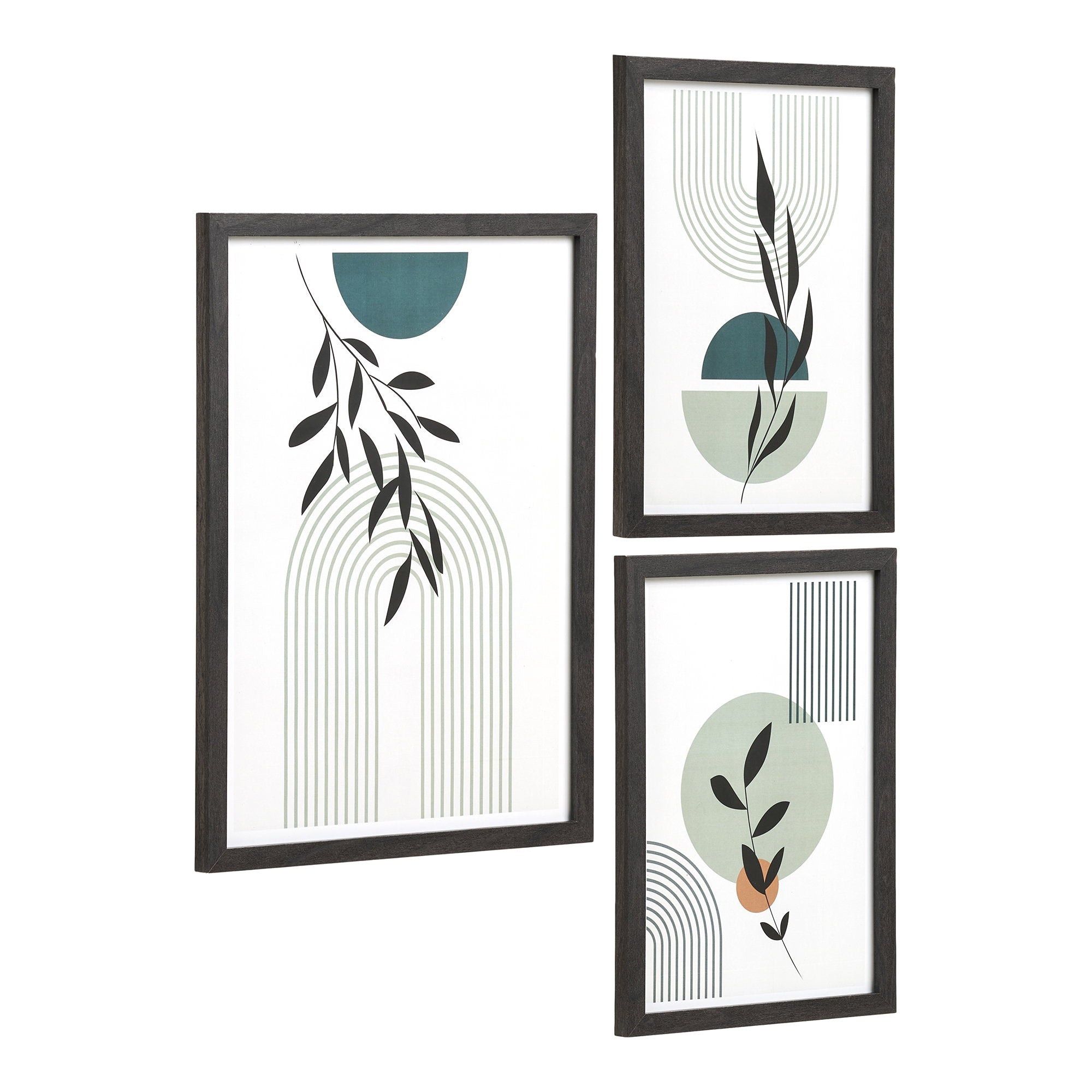 Aspen Frame Set - Rahmenset, Schwarz 3er-Set
