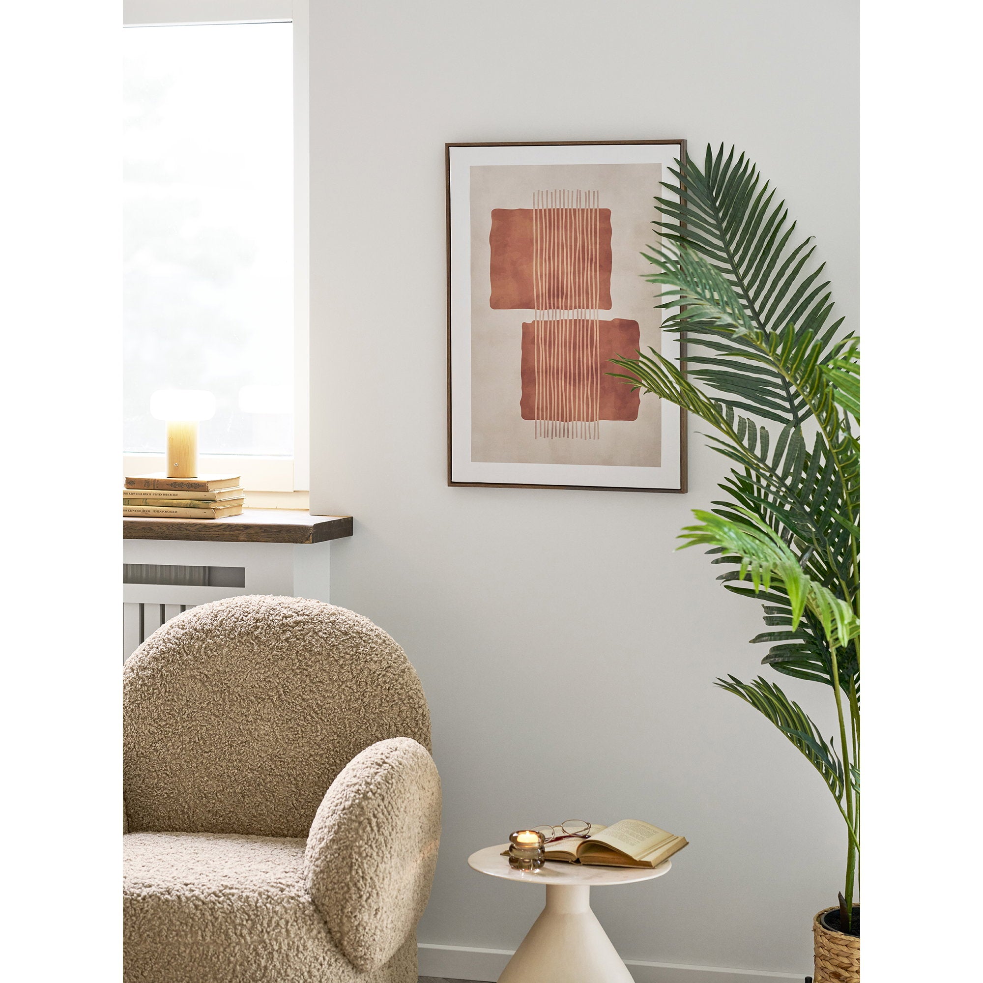 Mina Canvas Print - Canvas Print, canvas, beige/brown, No.2 50x70 cm