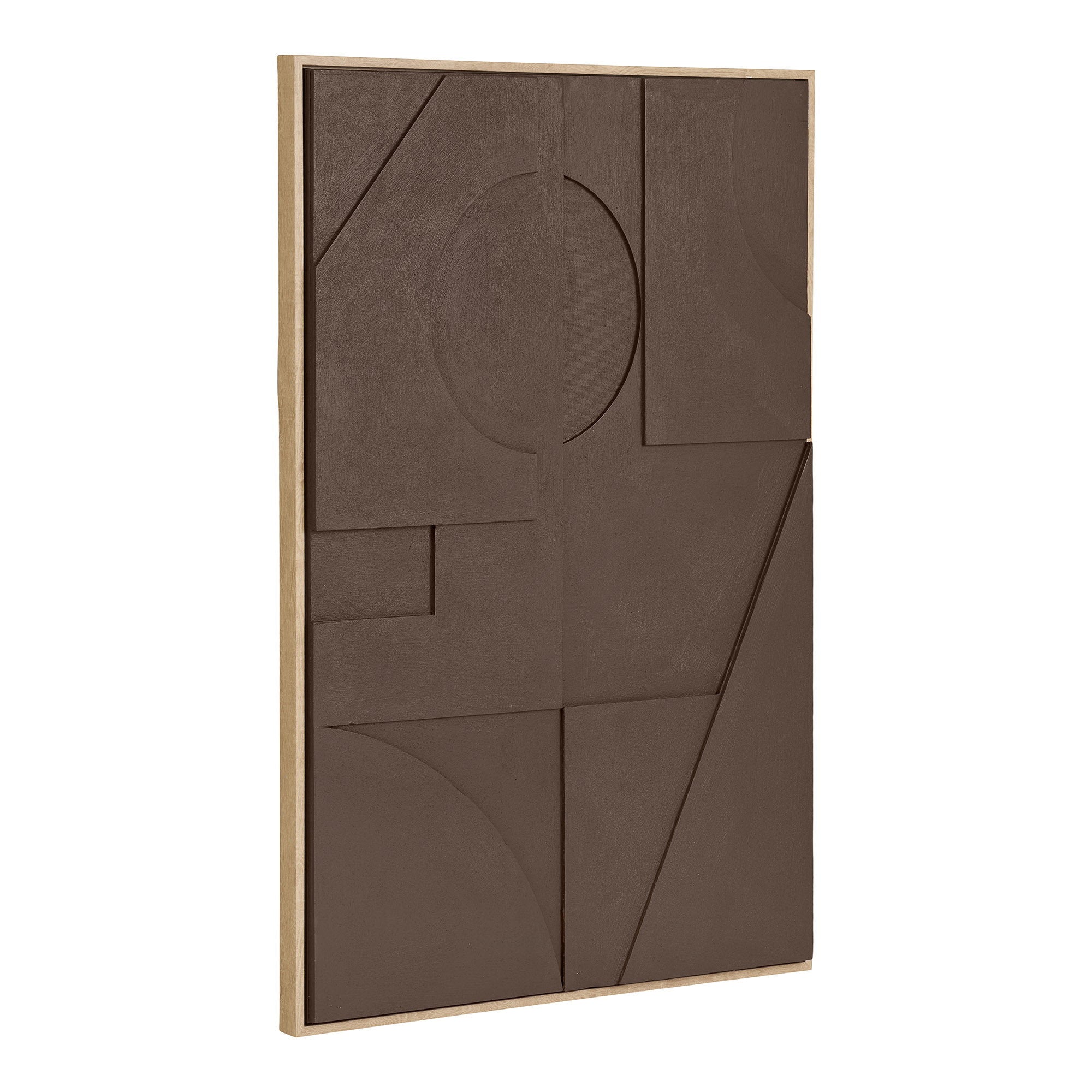Isabella Relief-Wanddekoration - Relief-Wanddekoration, braun, Nr. 1 60x90 cm