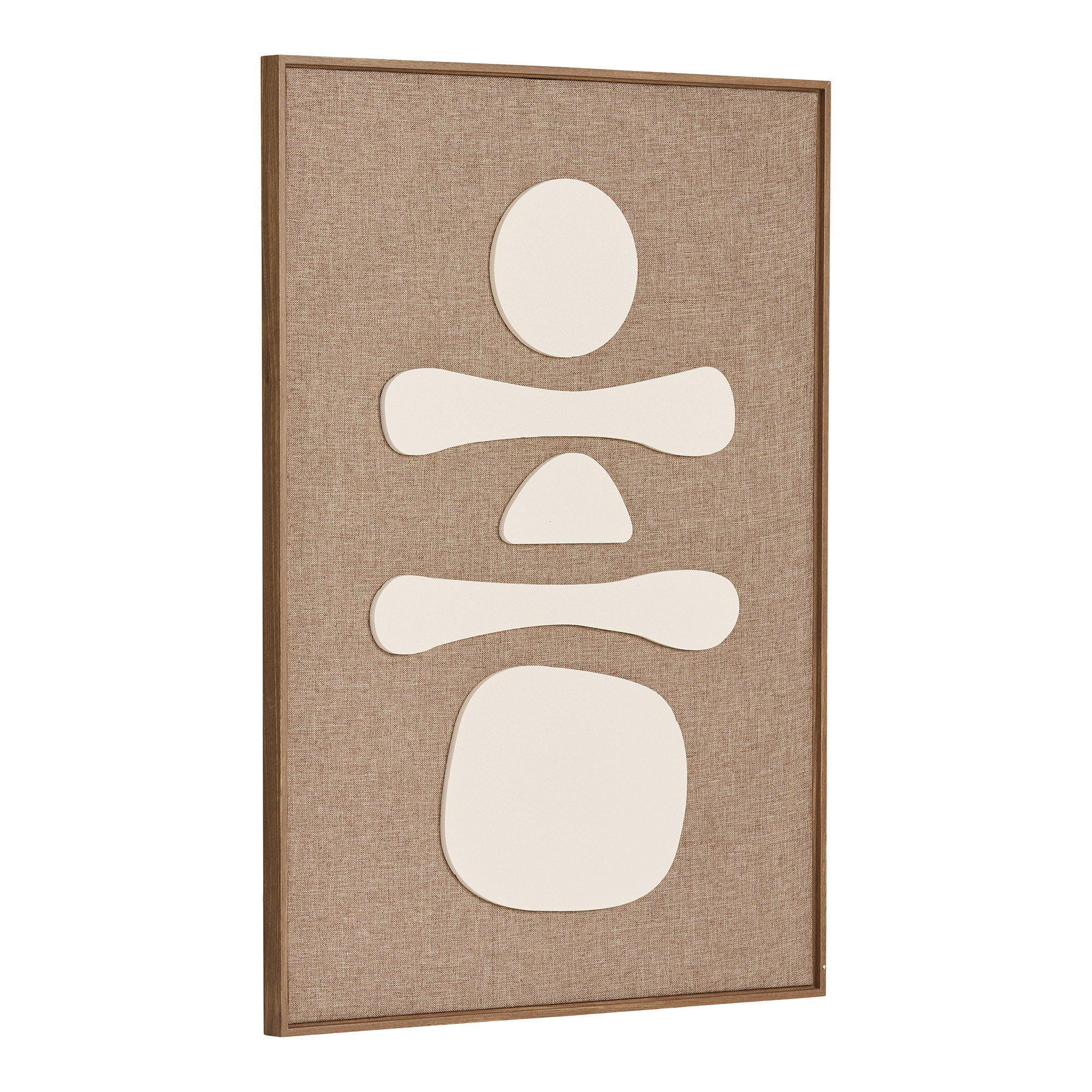 Diva Relief Wanddekoration - Relief-Wanddekoration, braun/beige, Nr.1 50x70 cm
