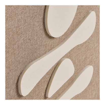 Diva Relief Wanddekoration - Relief-Wanddekoration, braun/beige, Nr.1 50x70 cm