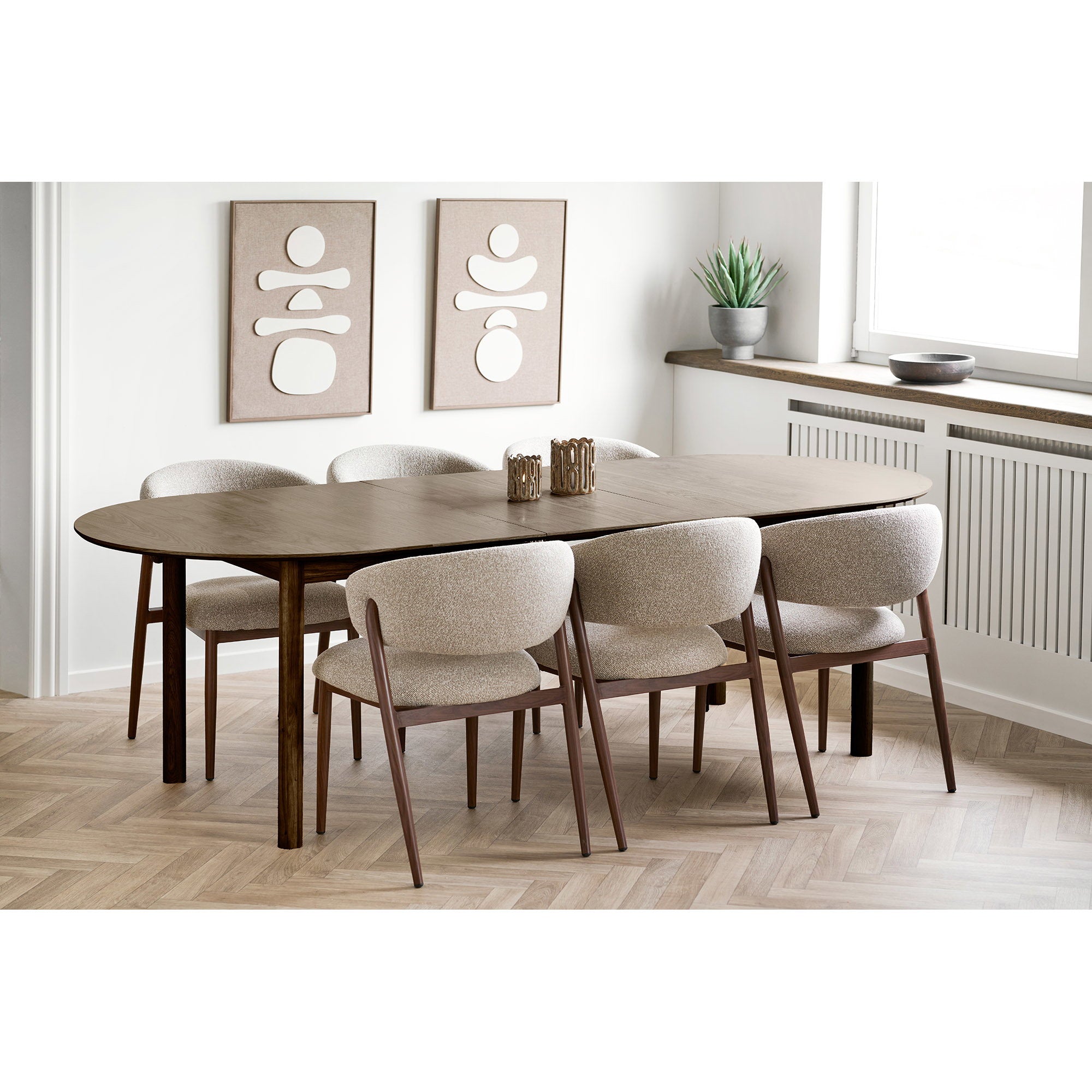 Diva Relief Wanddekoration - Relief-Wanddekoration, braun/beige, Nr.1 50x70 cm