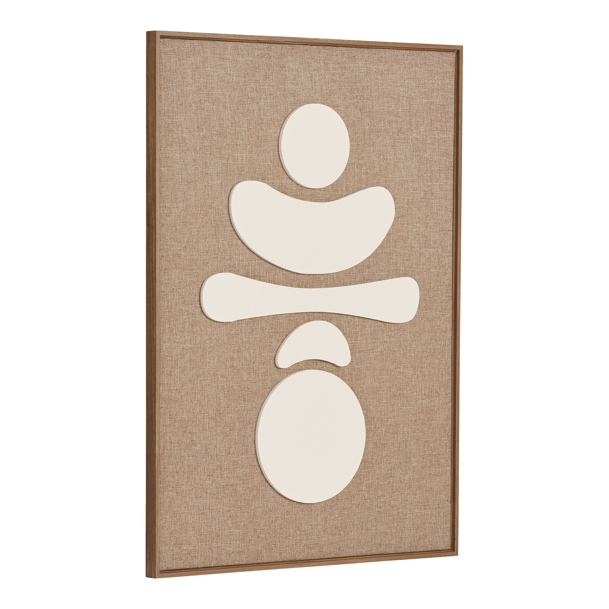 Diva Relief Wanddekoration - Relief Wanddekoration, braun/beige, Nr.2 50x70 cm