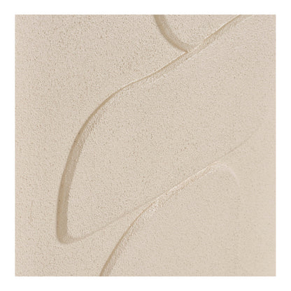 Victoria Relief Wanddekoration - Relief-Wanddekoration, beige, Nr. 1 60x120 cm
