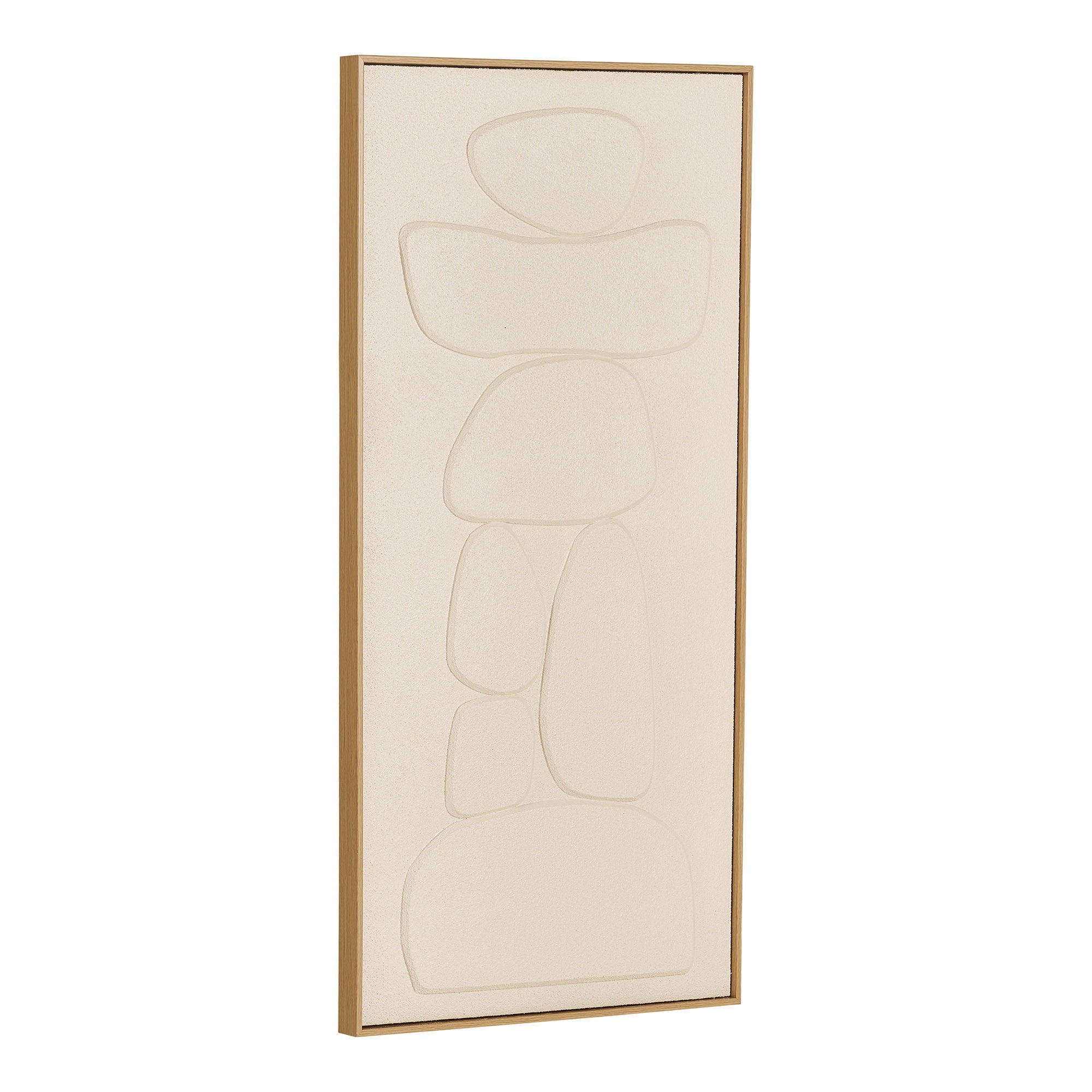 Victoria Relief Wanddekoration - Relief Wanddekoration, beige, Nr.2 60x120 cm