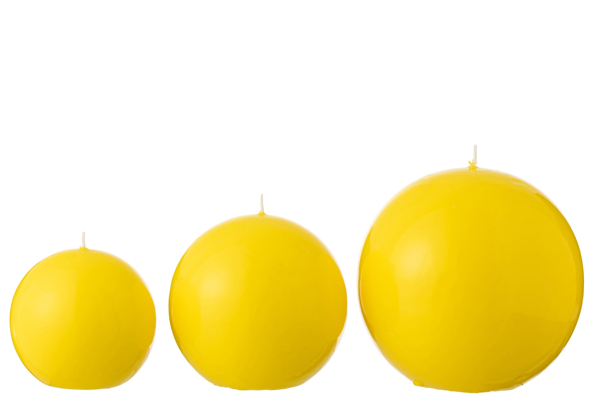 Candle Ball Wax Fluo Yellow-50 Hours