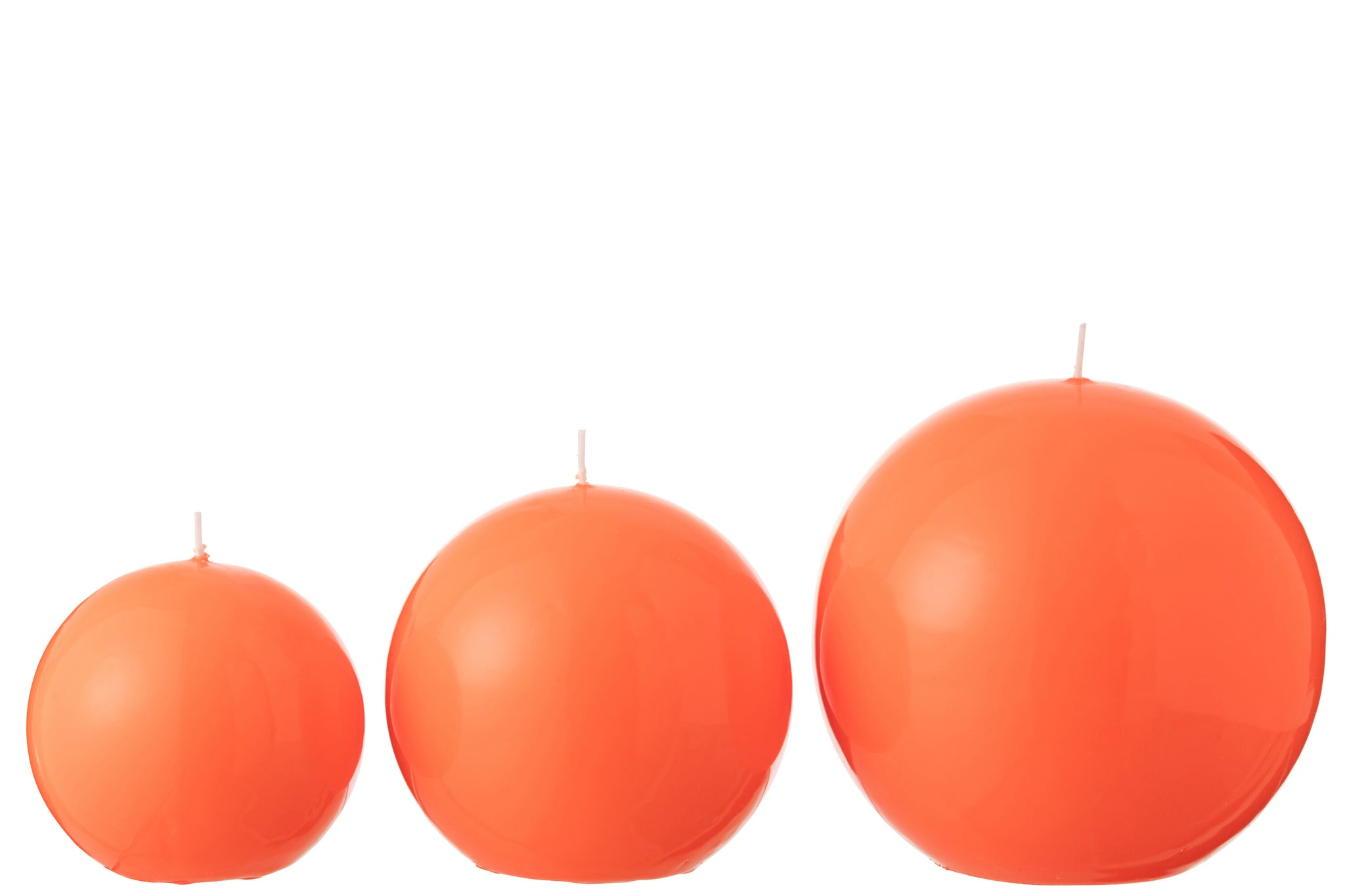 Candle Ball Wax Fluo Red-50 Hours
