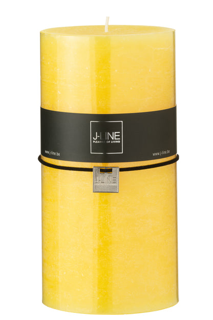 Cylinder Candle Yellow Extra Extra Large 150H