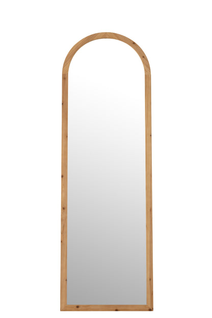 Mirror With Feet Mirror/Fir Wood Natural