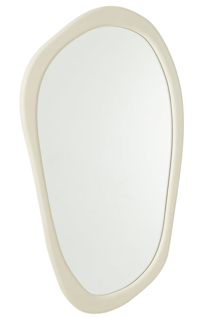 Wall Mirror Moderna Mdf/Mirror White Large