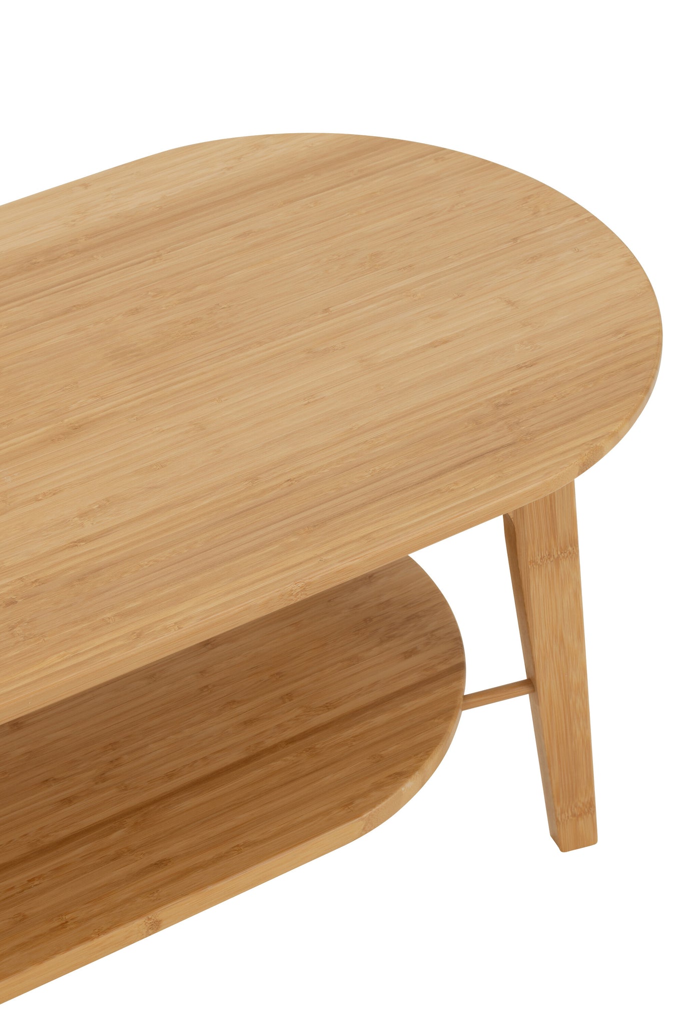Coffee Table Square Bamboo Natural