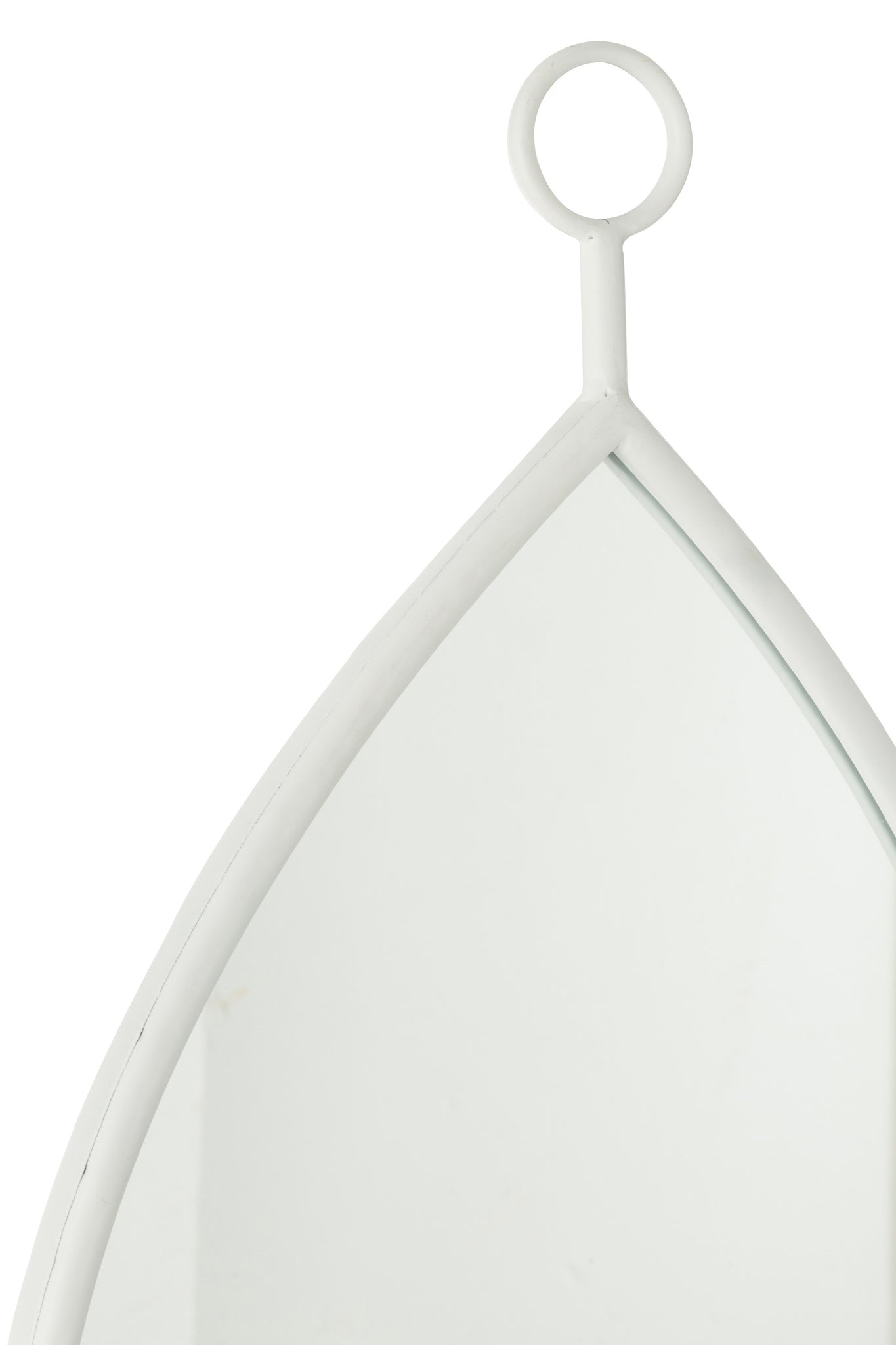 Hängespiegel/MDF Weiß Mittel