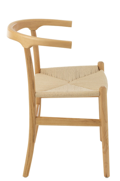 Stuhl Toon Buchenholz/Seil Natur