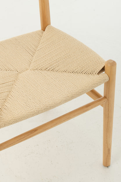 Chair Toon Beech Wood/Rope Natural