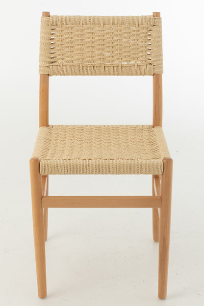 Chair Lap Beech Wood/Rope Natural