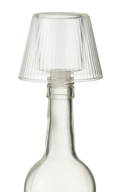 Tealight Holder Hat Glass Transparent