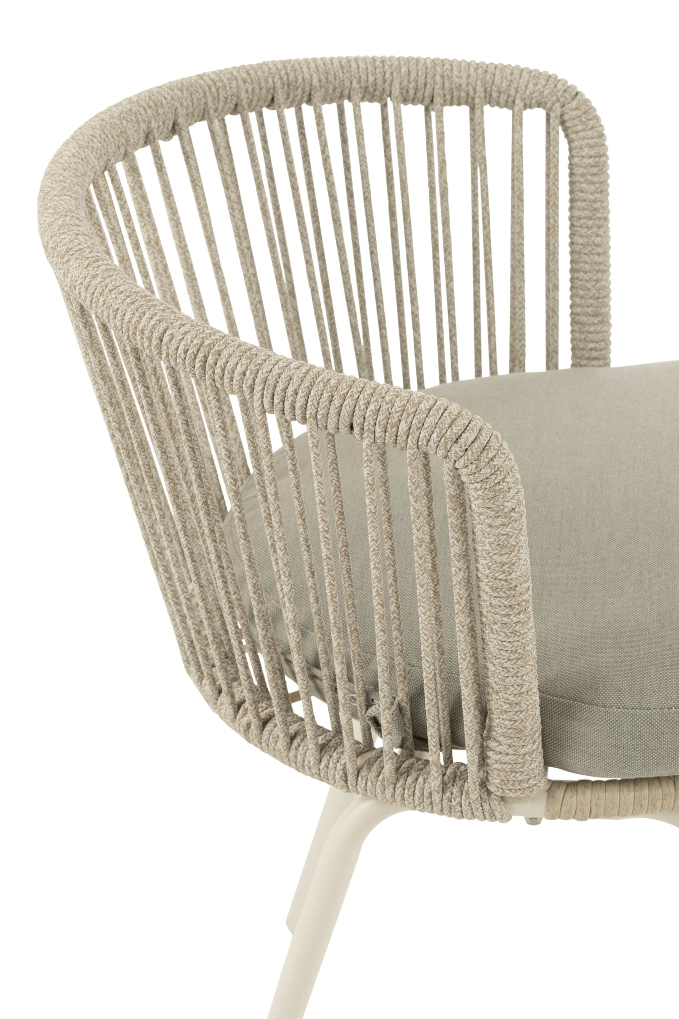 Stuhl Toa Steel/Rope Grau
