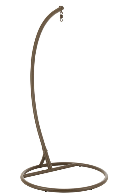 Hanging Chair Egga Steel/Rope Brown