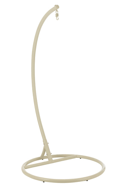 Hanging Chair Egga Steel/Rope Beige