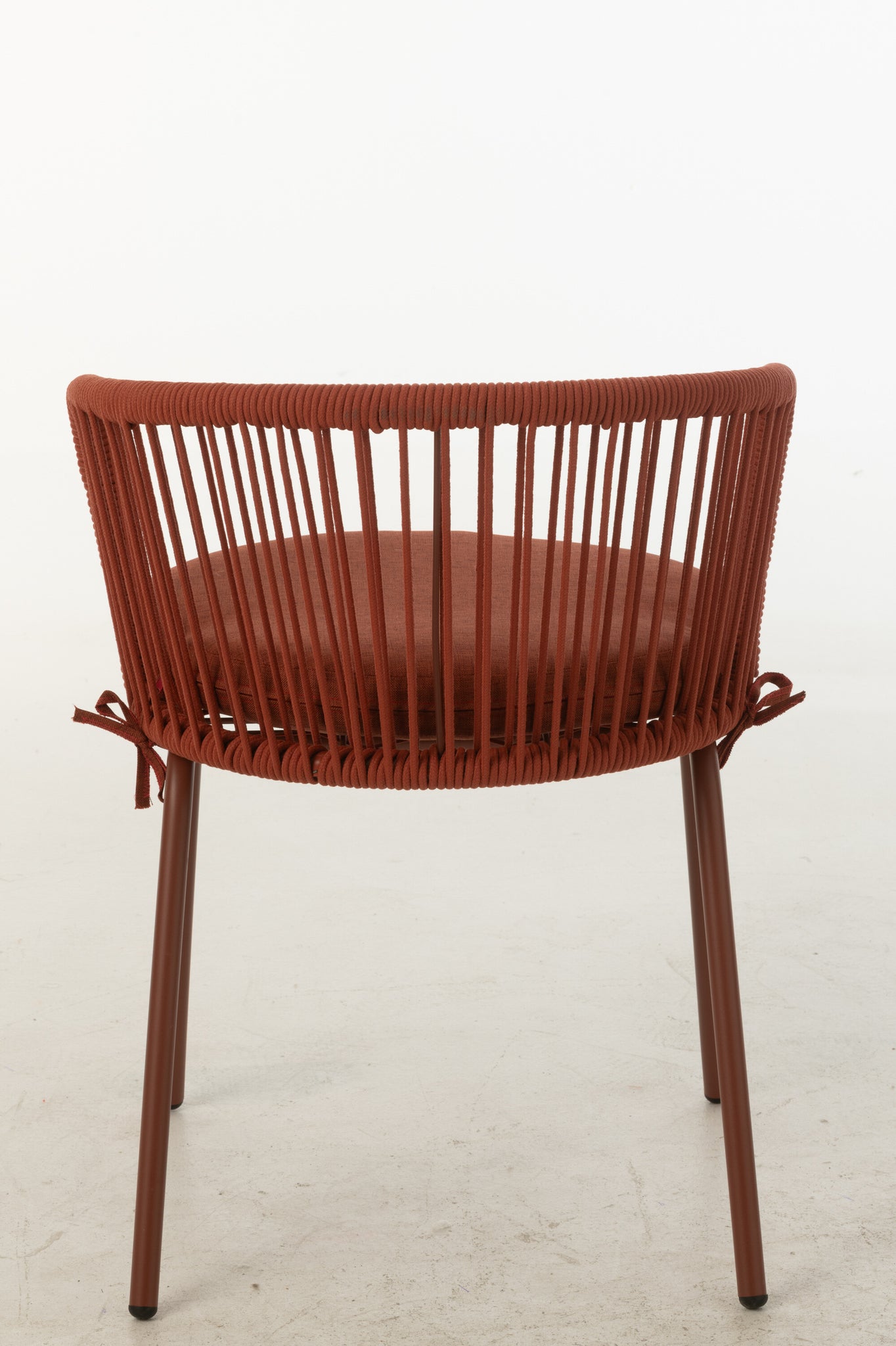 Stuhl Toa Stahl/Seil Rot