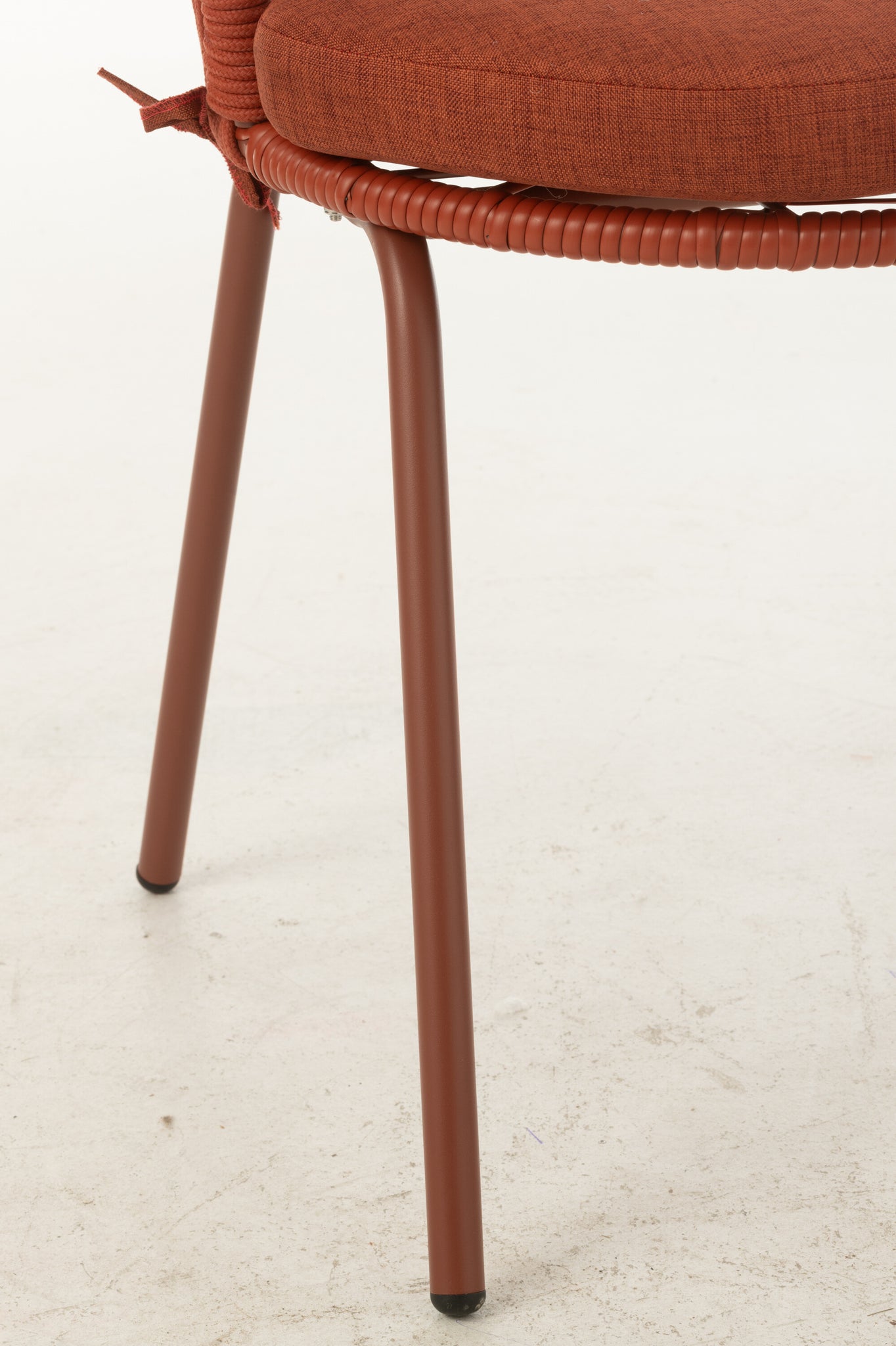 Stuhl Toa Stahl/Seil Rot